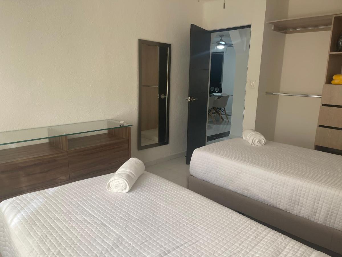 Deco 2 Downtown 3 Bed Apartment Renewed Cancún Eksteriør bilde